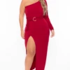 Plus Size Alana Belted Dress - Burgundy 2 Plus Size Alana Belted Dress - Burgundy -Kitchensuppliesdeal curvy sense dresses plus size alana belted dress burgundy 29259028004961