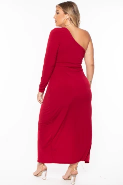 Plus Size Alana Belted Dress - Burgundy 6 Plus Size Alana Belted Dress - Burgundy -Kitchensuppliesdeal curvy sense dresses plus size alana belted dress burgundy 29259029053537