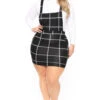 Plus Size Alicia Overall Dress- Black 1 Plus Size Alicia Overall Dress- Black -Kitchensuppliesdeal curvy sense dresses plus size alicia overall dress black 30708424081505