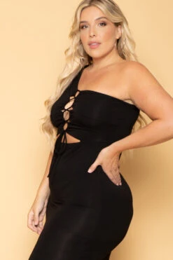 Plus Size Alyona Bodycon Dress- Black 4 Plus Size Alyona Bodycon Dress- Black -Kitchensuppliesdeal curvy sense dresses plus size alyona bodycon dress black 29702677692513