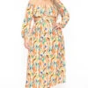 Plus Size Chelzy Maxi Dress - Multi 2 Plus Size Chelzy Maxi Dress - Multi -Kitchensuppliesdeal curvy sense dresses plus size chelzy maxi dress multi 31874939224161