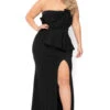 Plus Size Clarise Glitter Maxi Dress - Black -Kitchensuppliesdeal curvy sense dresses plus size clarise glitter maxi dress black 30678009479265