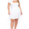 Plus Size Cutout Hoodie Dress - Ivory 1 Plus Size Cutout Hoodie Dress - Ivory -Kitchensuppliesdeal curvy sense dresses plus size cutout hoodie dress ivory 29707272814689