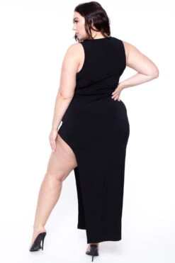 Plus Size Eden Caged Dress - Black 4 Plus Size Eden Caged Dress - Black -Kitchensuppliesdeal curvy sense dresses plus size eden caged dress black 29708376408161
