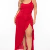 Plus Size Fayette Flamenco Ruffle Dress - Red -Kitchensuppliesdeal curvy sense dresses plus size fayette flamenco ruffle dress red 29589748809825