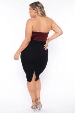 Plus Size Gaia Shimmer Bodycon Dress - Black 6 Plus Size Gaia Shimmer Bodycon Dress - Black -Kitchensuppliesdeal curvy sense dresses plus size gaia shimmer bodycon dress black 29587000983649