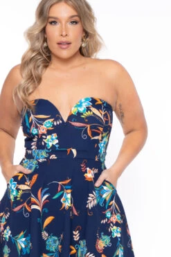 Front Page -Kitchensuppliesdeal curvy sense dresses plus size kaila floral dress blue 29439791431777