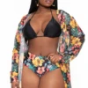 Plus Size Maui 3 Piece Swimwear Set - Black 2 Plus Size Maui 3 Piece Swimwear Set - Black -Kitchensuppliesdeal curvy sense dresses plus size maui 3 piece swimwear set black 32222521720929