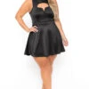 Plus Size Raelynn A-line Dress - Black 2 Plus Size Raelynn A-line Dress - Black -Kitchensuppliesdeal curvy sense dresses plus size raelynn a line dress black 30095656157281