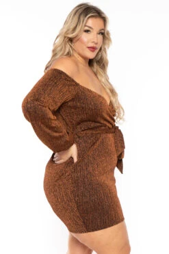 Plus Size Rhianna Metallic Surplice Dress- Gold 4 Plus Size Rhianna Metallic Surplice Dress- Gold -Kitchensuppliesdeal curvy sense dresses plus size rhianna metallic surplice dress gold 30453356724321