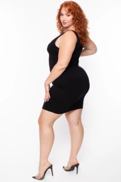 Ambiance Plus Size Roberta Rib Tank Bodycon Dress - Black 6 Ambiance Plus Size Roberta Rib Tank Bodycon Dress - Black -Kitchensuppliesdeal curvy sense dresses plus size roberta rib tank bodycon dress black 29262208335969