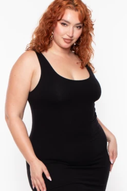 Ambiance Plus Size Roberta Rib Tank Bodycon Dress - Black 7 Ambiance Plus Size Roberta Rib Tank Bodycon Dress - Black -Kitchensuppliesdeal curvy sense dresses plus size roberta rib tank bodycon dress black 29262208401505