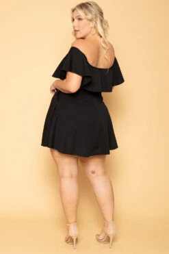 Plus Size Rosabel Dress- Black 6 Plus Size Rosabel Dress- Black -Kitchensuppliesdeal curvy sense dresses plus size rosabel dress black 29708989628513