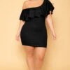 Plus Size Saia Bodycon Dress - Black 2 Plus Size Saia Bodycon Dress - Black -Kitchensuppliesdeal curvy sense dresses plus size saia bodycon dress black 29702912311393