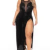Plus Size Siren Shimmer Dress- Black 2 Plus Size Siren Shimmer Dress- Black -Kitchensuppliesdeal curvy sense dresses plus size siren shimmer dress black 30512165486689