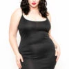 Plus Size Slip Dress- Black 1 Plus Size Slip Dress- Black -Kitchensuppliesdeal curvy sense dresses plus size slip dress black 29265936318561