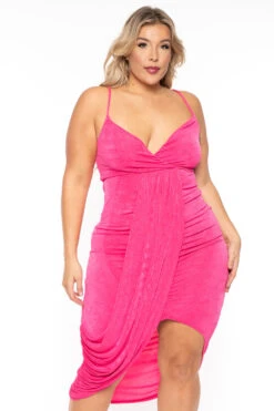 Plus Size Sunkissed Slinky Dress - Fuchsia 6 Plus Size Sunkissed Slinky Dress - Fuchsia -Kitchensuppliesdeal curvy sense dresses plus size sunkissed slinky dress fuchsia 30453269332065