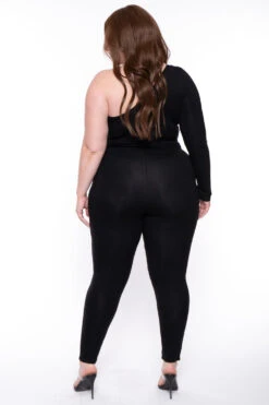 Plus Size Aaliyah Cut Out Jumpsuit - Black -Kitchensuppliesdeal curvy sense jumpsuits and rompers plus size aaliyah cut out jumpsuit black 29439938461793