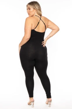 Plus Size Destroyed Catsuit Jumpsuit - Black -Kitchensuppliesdeal curvy sense jumpsuits and rompers plus size destroyed catsuit jumpsuit black 30708390002785