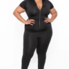 Plus Size Formula Hooded Lounge Jumper - Black 1 Plus Size Formula Hooded Lounge Jumper - Black -Kitchensuppliesdeal curvy sense jumpsuits and rompers plus size formula hooded lounge jumper black 29703692353633