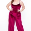 Plus Size Veronica Velour Catsuit - Burgundy 2 Plus Size Veronica Velour Catsuit - Burgundy -Kitchensuppliesdeal curvy sense jumpsuits and rompers plus size veronica velour catsuit burgundy 29257726984289