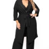Plus Size Boss Babe 3 Piece Matching Set - Black -Kitchensuppliesdeal curvy sense matching sets plus size boss babe 3 piece matching set black 30983235567713