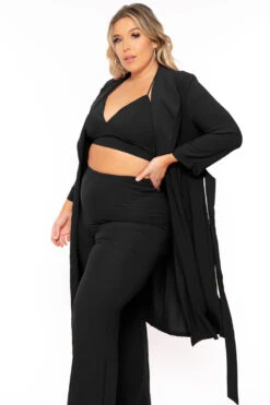 Plus Size Boss Babe 3 Piece Matching Set - Black 5 Plus Size Boss Babe 3 Piece Matching Set - Black -Kitchensuppliesdeal curvy sense matching sets plus size boss babe 3 piece matching set black 30983237140577