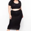 Plus Size Carmen Top & Skirt Matching Set - Black 2 Plus Size Carmen Top & Skirt Matching Set - Black -Kitchensuppliesdeal curvy sense matching sets plus size carmen top skirt matching set black 29887668584545