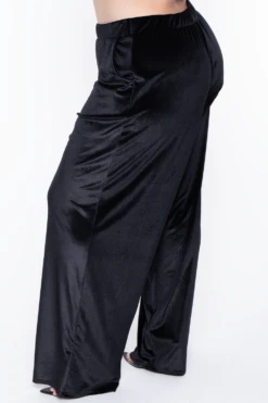 Plus Size Eloise Velour Bandeau & Pant Set - Black 8 Plus Size Eloise Velour Bandeau & Pant Set - Black -Kitchensuppliesdeal curvy sense matching sets plus size eloise velour bandeau pant set black 29703432667233