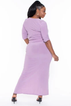 Plus Size Naila Matching Skirt Set- Lavender 6 Plus Size Naila Matching Skirt Set- Lavender -Kitchensuppliesdeal curvy sense matching sets plus size naila matching skirt set lavender 29447632322657