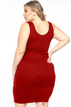 Plus Size Shayla 2PC Cardigan And Dress -Red 5 Plus Size Shayla 2PC Cardigan And Dress -Red -Kitchensuppliesdeal curvy sense matching sets plus size shayla 2pc cardigan and dress red 32127035441249