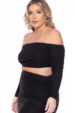 Plus Size Tiffany Matching Skirt Set- Black 4 Plus Size Tiffany Matching Skirt Set- Black -Kitchensuppliesdeal curvy sense matching sets plus size tiffany matching skirt set black 29272709333089